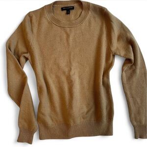 Banana Republic Tan Crewneck Knit Sweater